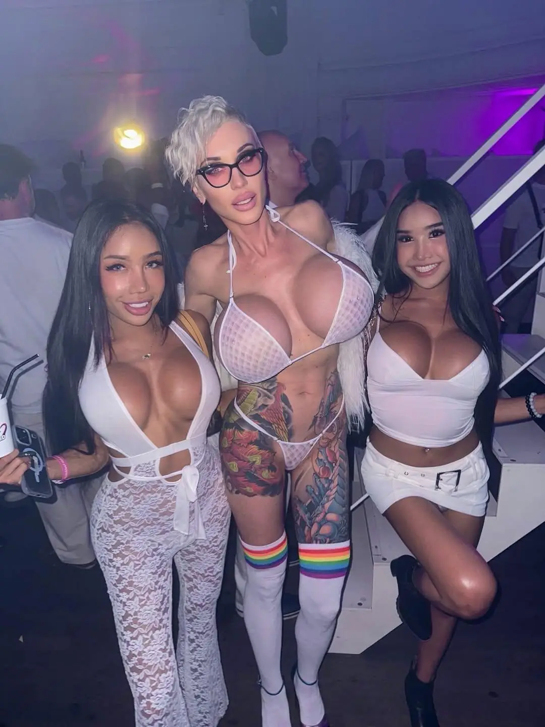 3 Enhanced Beauties: Help This Horny Bimbo Hit 3K With Fresh Lip Filler and Wet Armpits