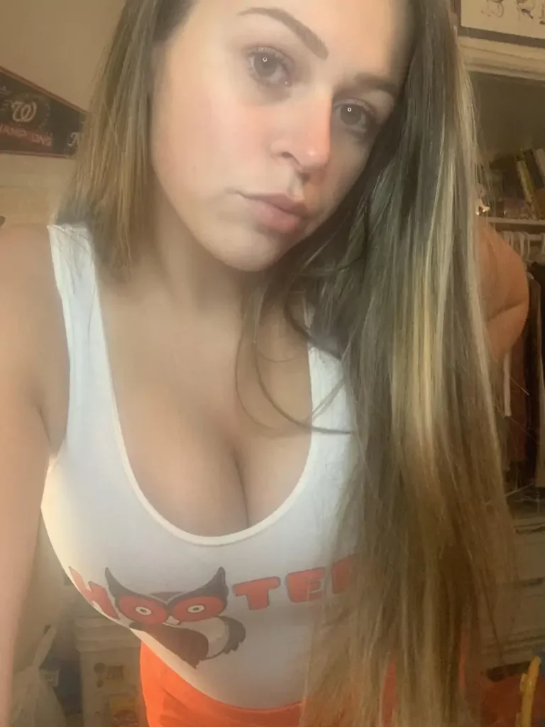 Hooters Hotness: Just Home and Still Steaming in My Uniform