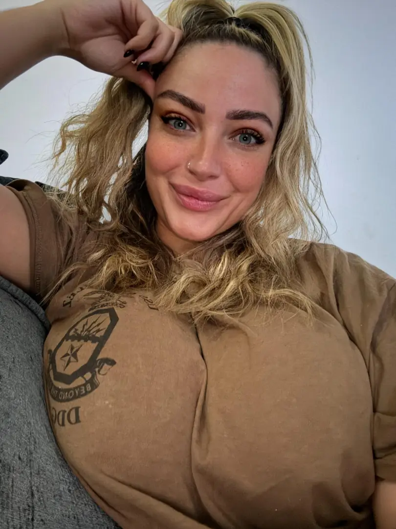 Big Titty Hottie Shows Off Her Cannons In A Loose Dress