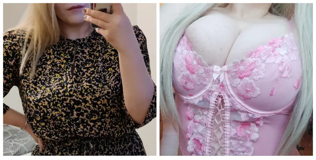 Bigger is always better for a stunning bimbo transformation