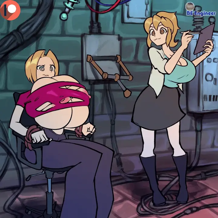 Damn girl watch my shirt go poof as these thick hips and bouncing breasts take over