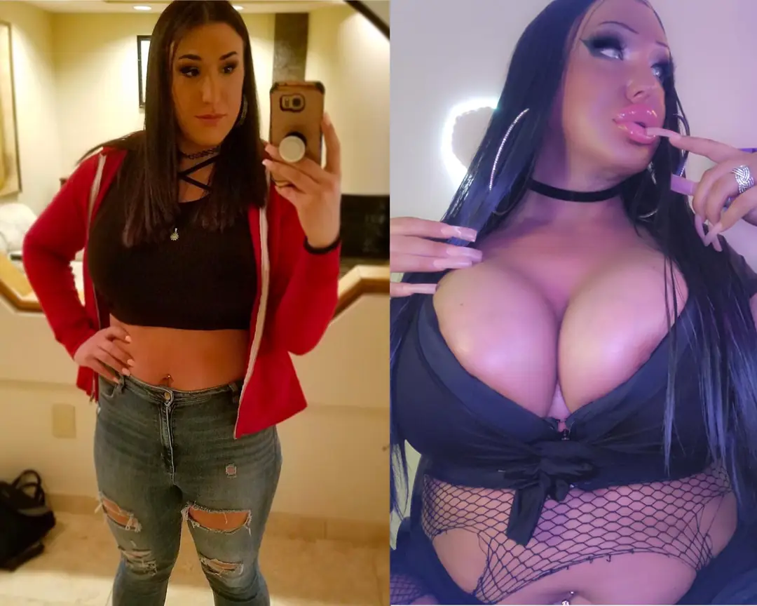 From Baller to Plastic Bimbo: Trading One Basketball for Two Massive Tits and Sexy Fuck Handles