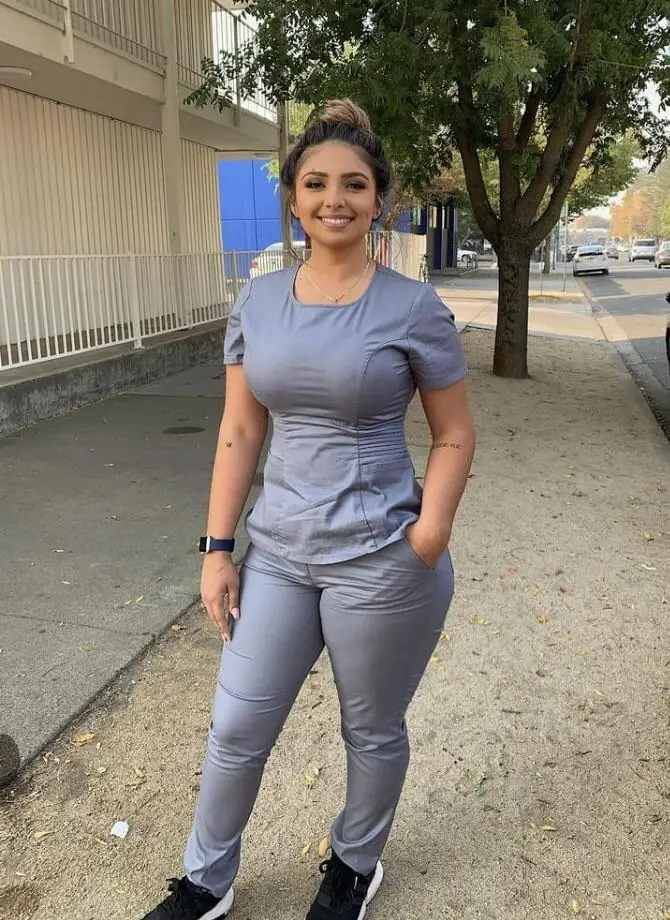 Hello Nurse: This Thicc Wifey in Scrubs Will Send Your Heart Rate Soaring