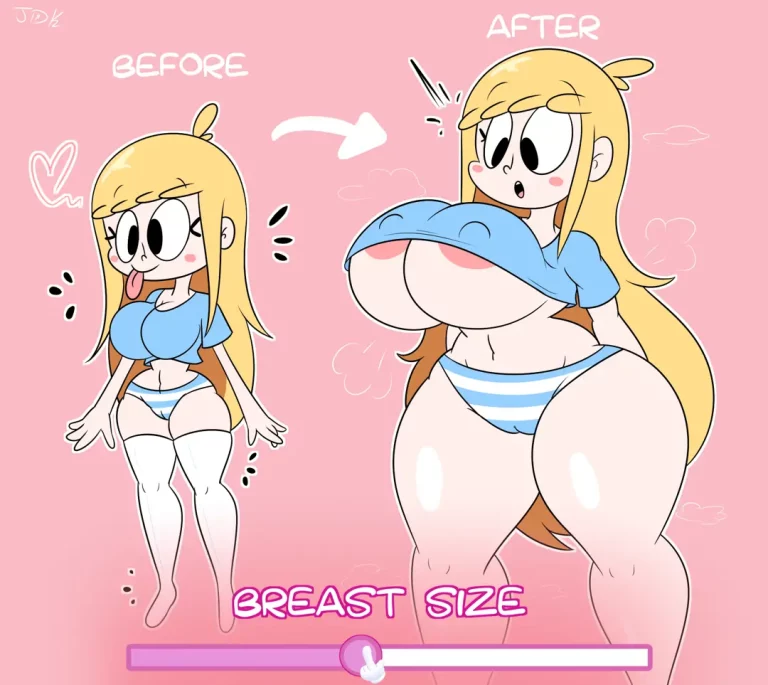 My Quick Idea Blew Up My Breast Scale – My Whole Body's Maxed Out And So Busty! Think You Can Push My Slider Further?