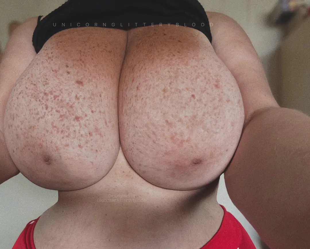 Losing a staring contest to these twinny boob bombs and my popping innie nipples