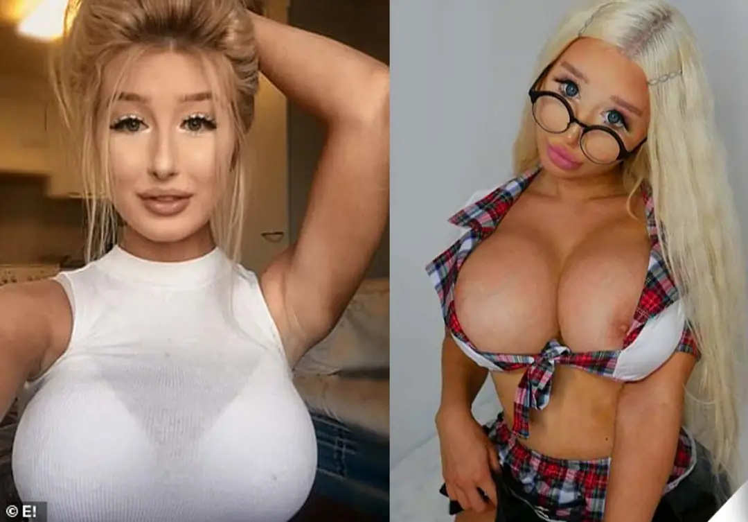 My bimbo evolution into a perfectly enhanced sex toy with huge tits is so hot