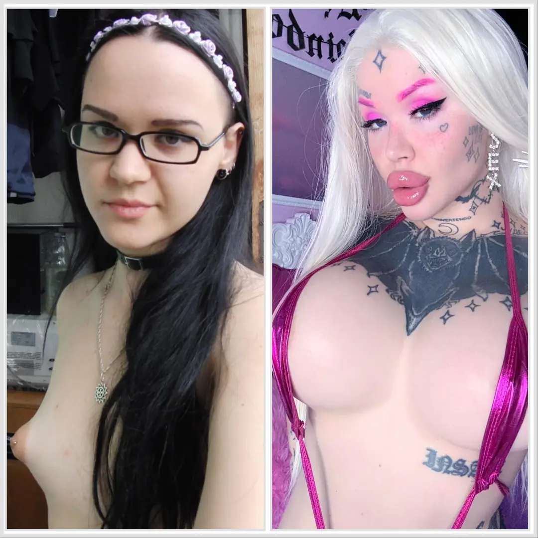 My bimbo transformation: Brand new implants and perfect cock sucking lips