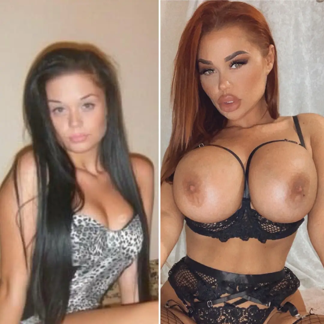 My incredible bombshell transformation from basic to hot AF bimbo