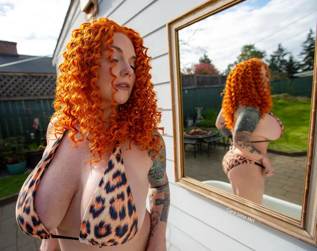 My tits are begging to fall out and be free: watch them bounce