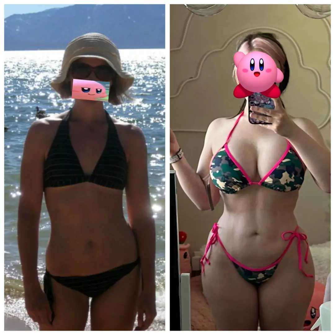 Plastic made me fantastic: Big fake tits and a perfect BBL for your favorite bimbo