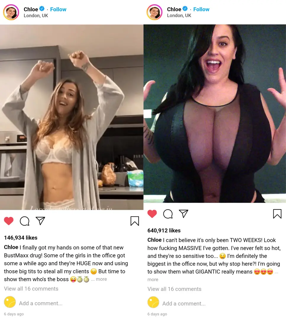 Snug Office Expansion: Watch These Big Titties Get Even Bigger with Every Movement