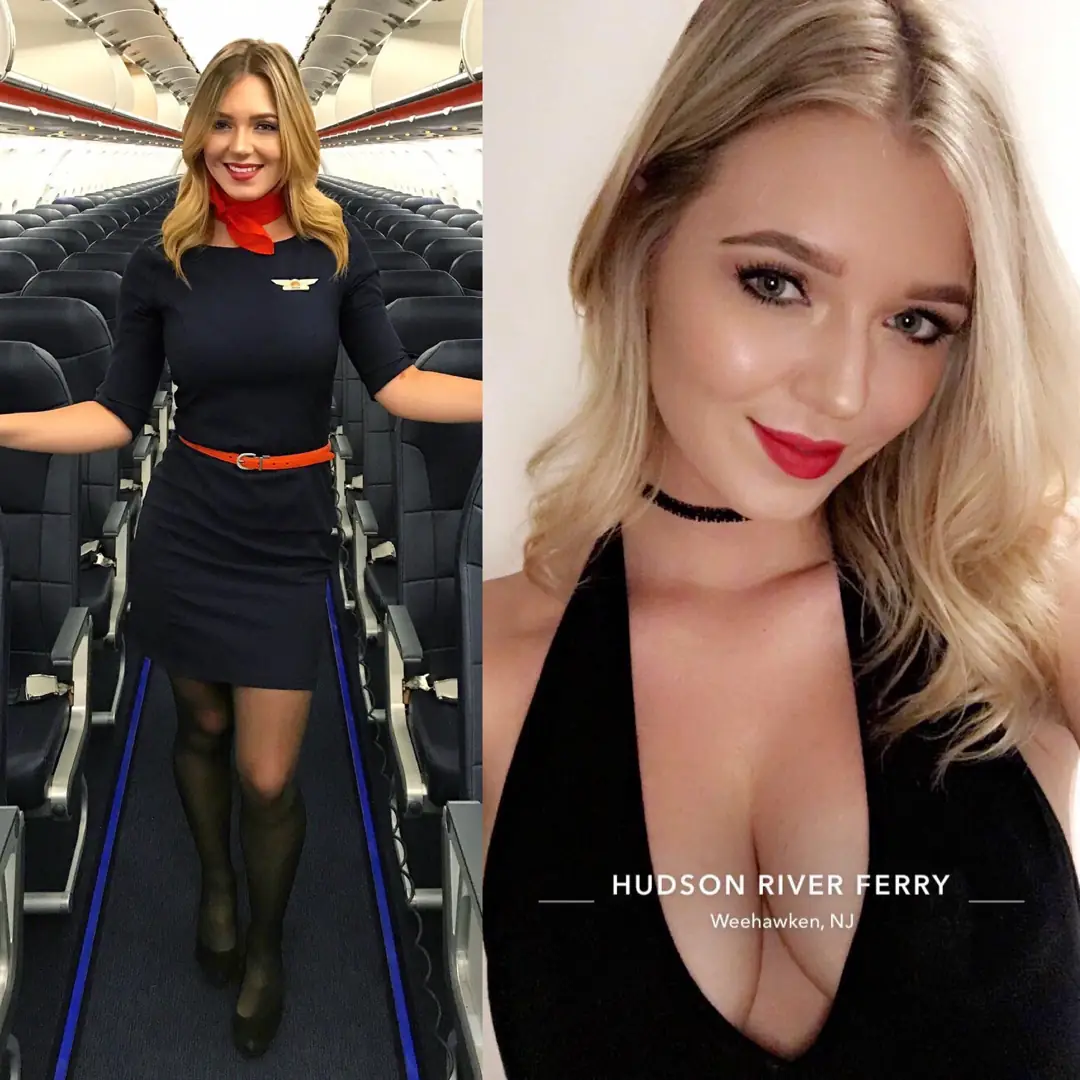Stacked and Stunning Ten Out Of Ten Flight Attendant Is The Impeccable Busty Beauty You Need