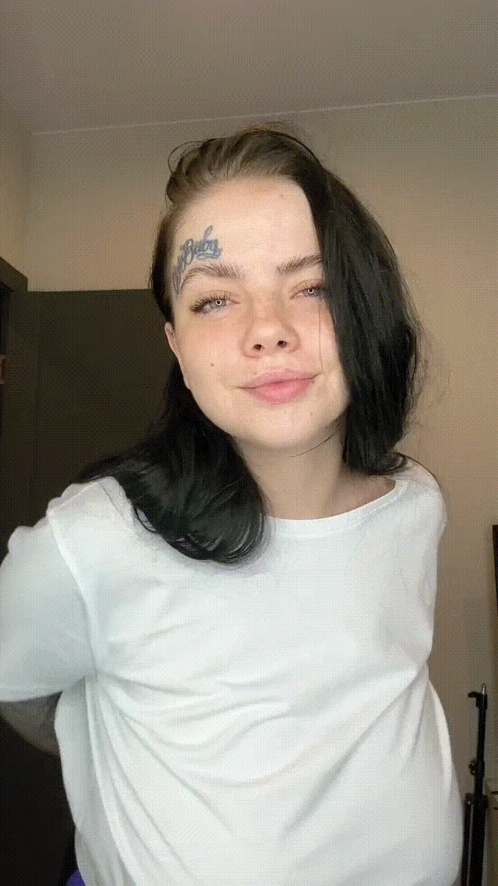 That Face Tattoo and Thick Body Type Look Even Better When the Clothes Come Off