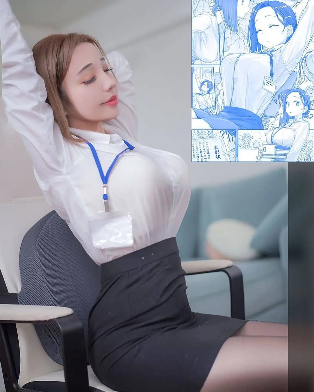 The Sexiest Impostor With A Great Rack Waiting To Break Your Keyboard