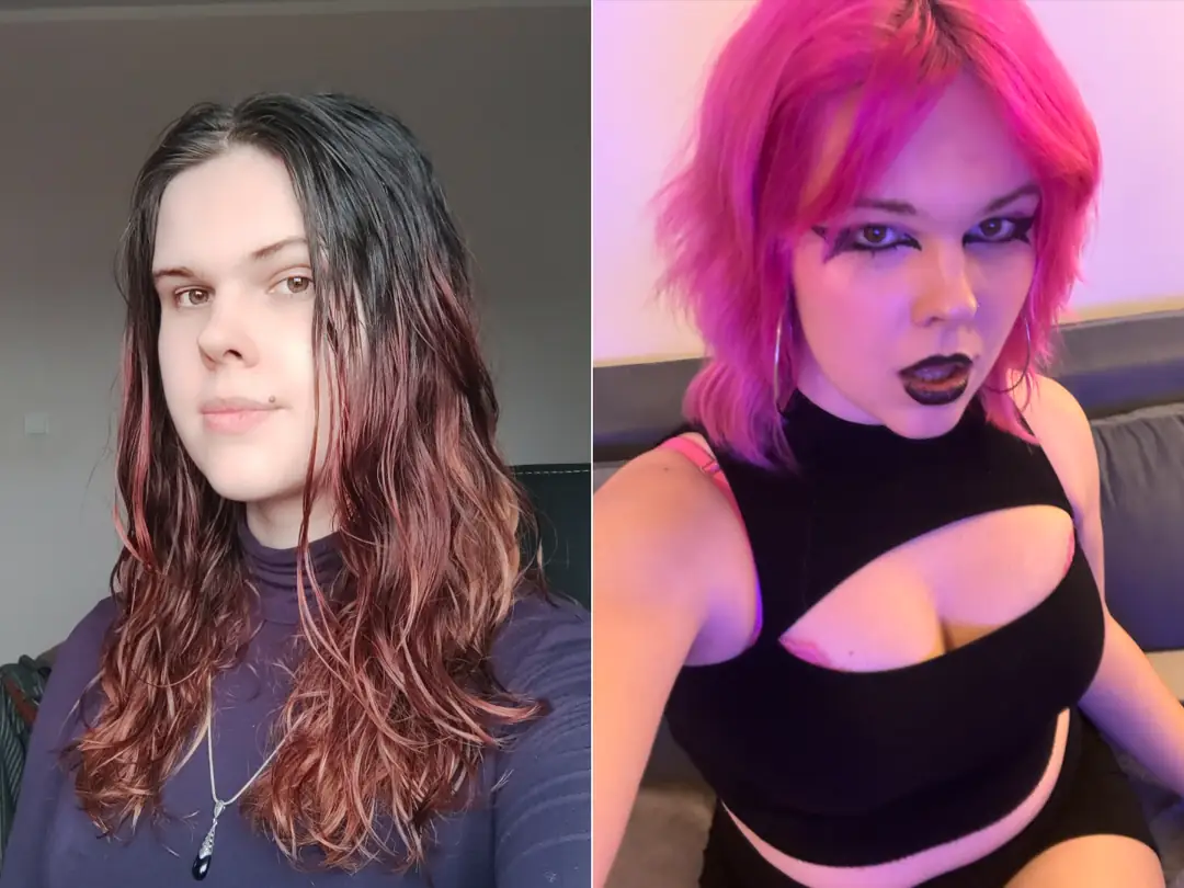 This incredible glow up says I’m finally here to fuck and I definitely bite
