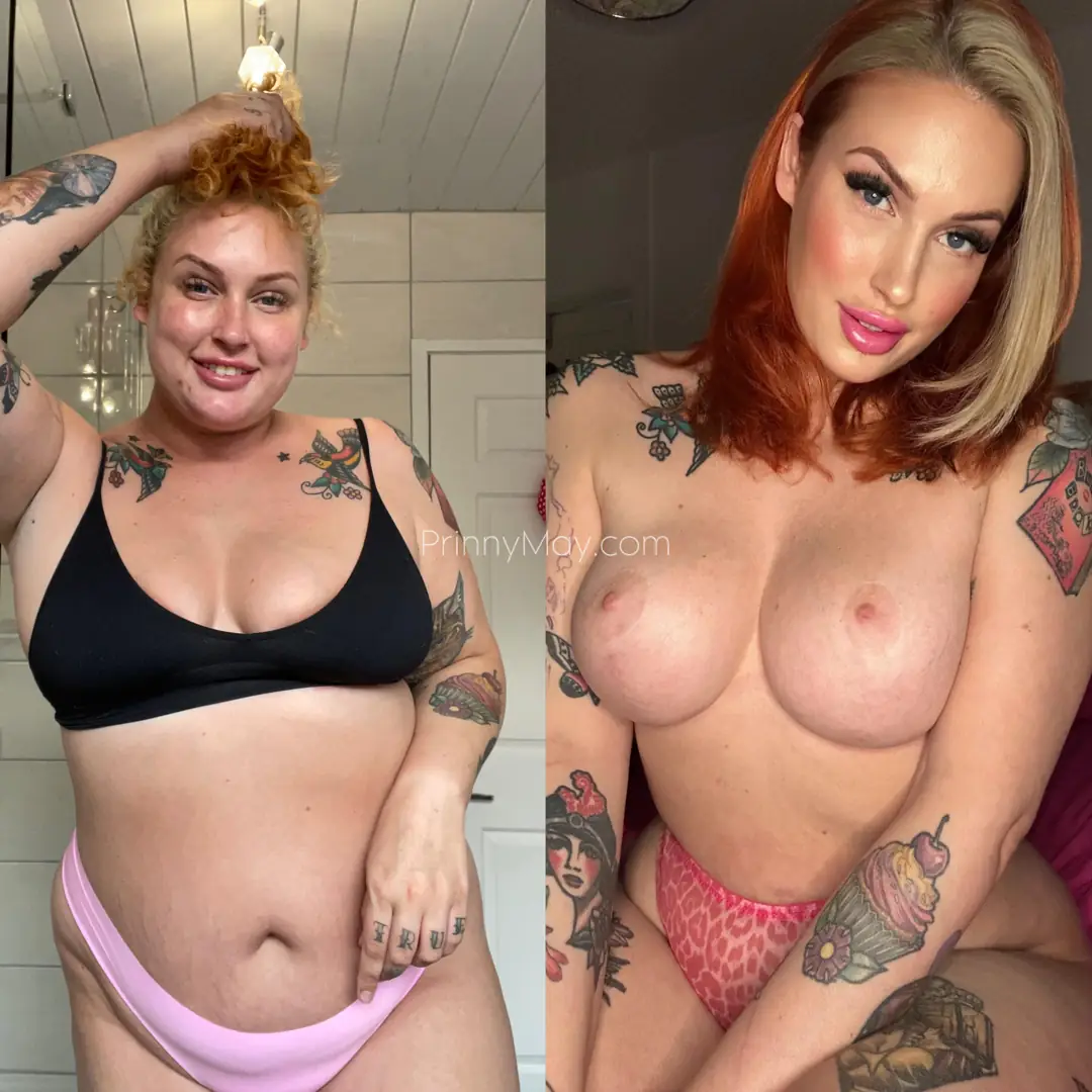 Bimbo Transformation: From Sweet to Sizzling… Which Version Makes You Throb?