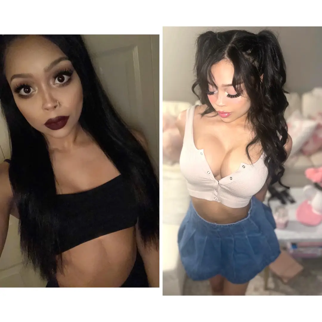 Bimbo Transformation: Hair, Lips, and a Whole Lotta Curves!