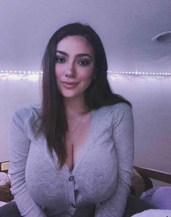 Brunette Bombshell: Big Tits, Constant Attention!