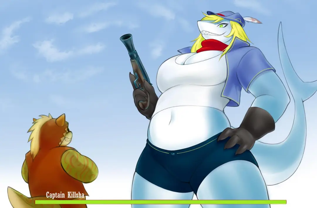 Captain Killsha: My Pirate Shark Siren’s Naughty Grip