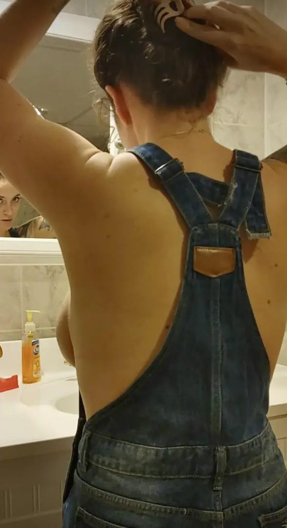 Caught You Peeking: My Sideboob Reveal From Behind Will Make Your Mind Wander