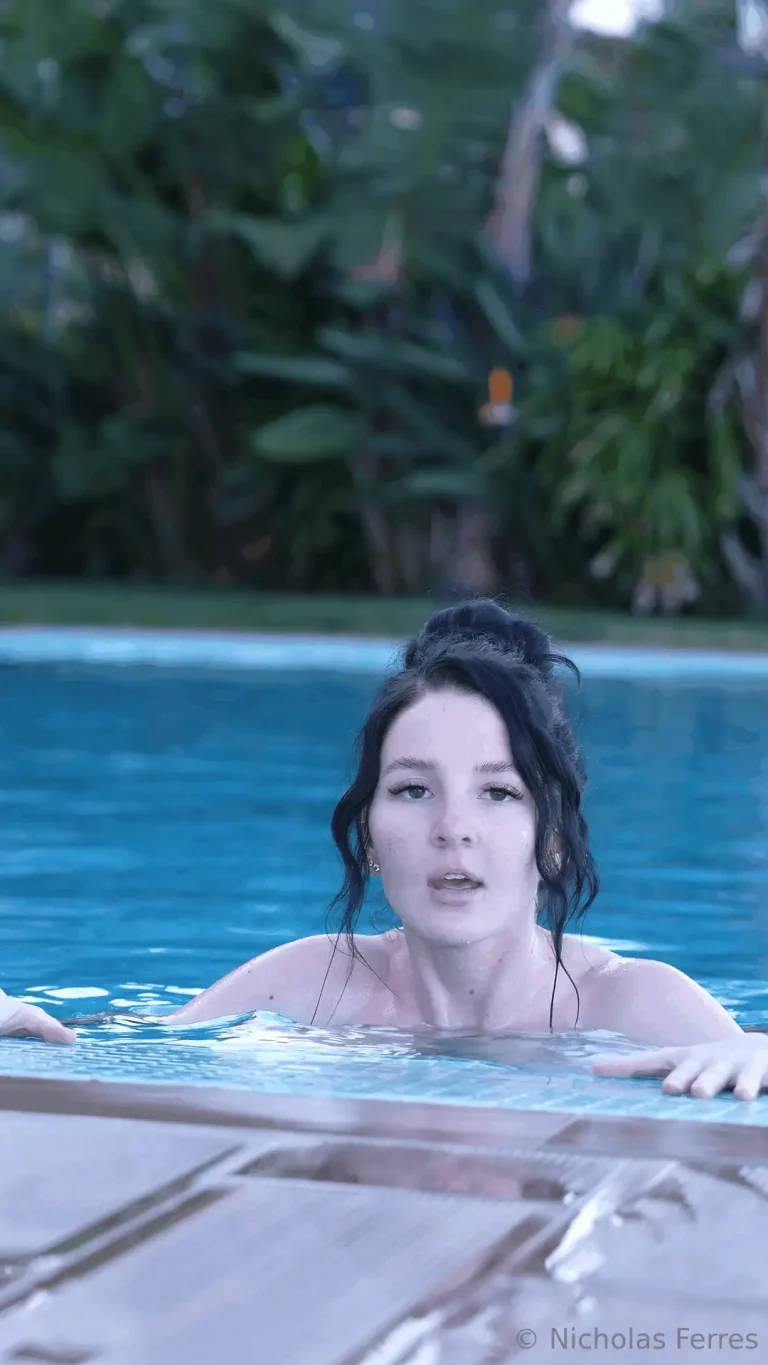 Damn, Laurine’s Luscious Lips & Top-Notch Tits Are Heating Things Up!