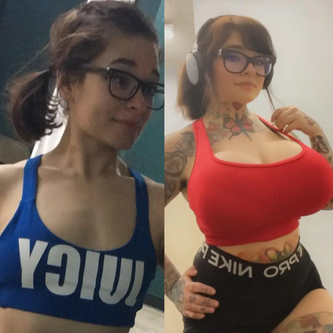From A to H Cup: My Tits Just Kept Getting Bigger! See How Sexy My Upgrades Are!