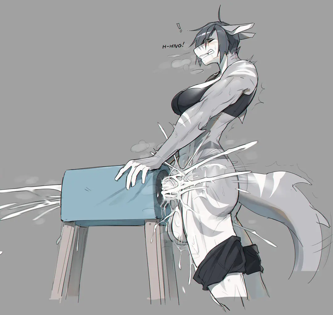 Her exploding pleasure: that shark cock gush you’ll wish was yours