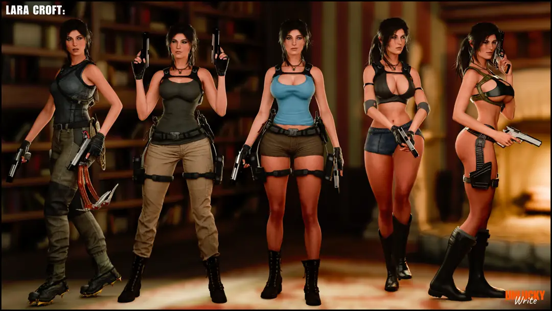 Lara Croft’s Evolution: From Tomb Raider to Total Bombshell