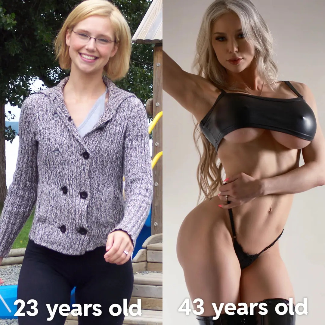 My 20-Year Bimbofication: Becoming Your Younger, Hotter, Busty Fuck Doll