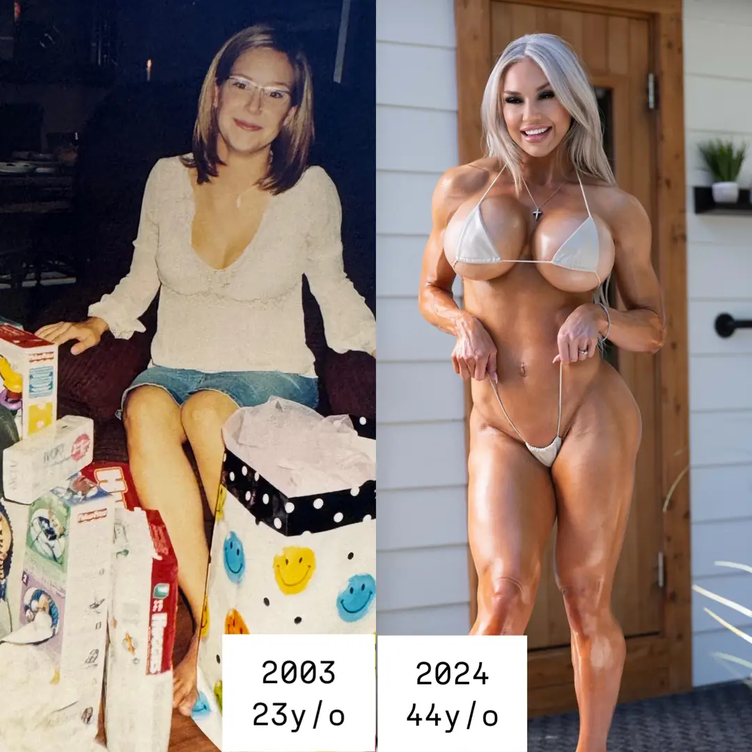 My 21-Year Transformation: From Pregnant to Curvy MILF Bimbo Goddess & IFBB Pro. Get Ready to SMASH!