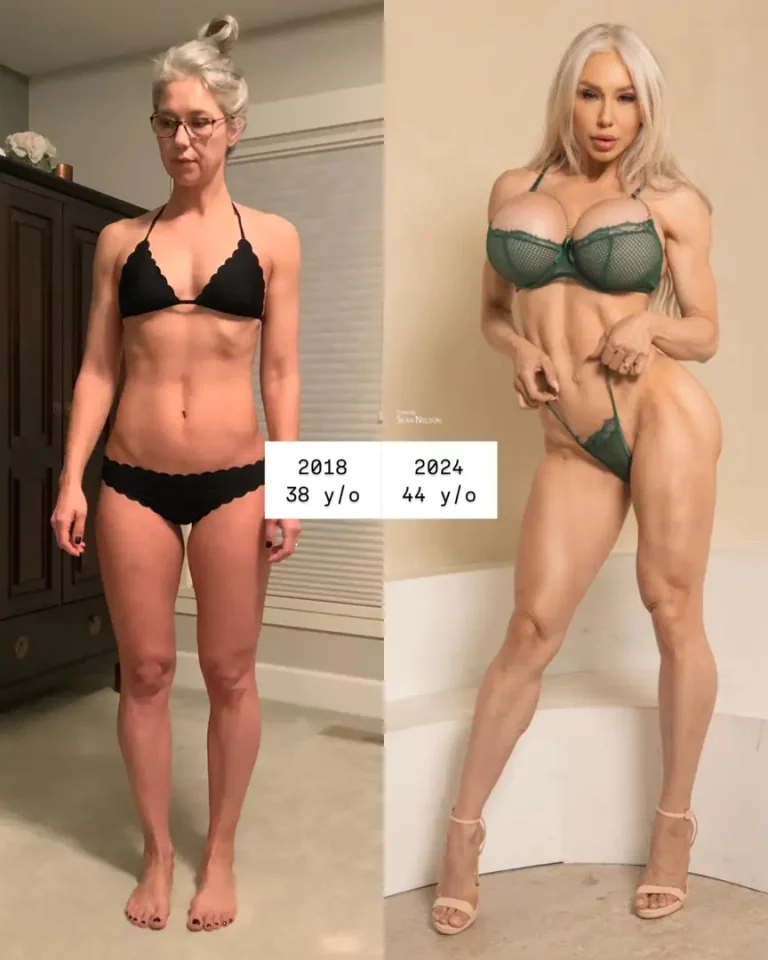 My 6-Year Bimbo Body Blitz: From Flat To Filthy, Flexing & Fully Stacked!