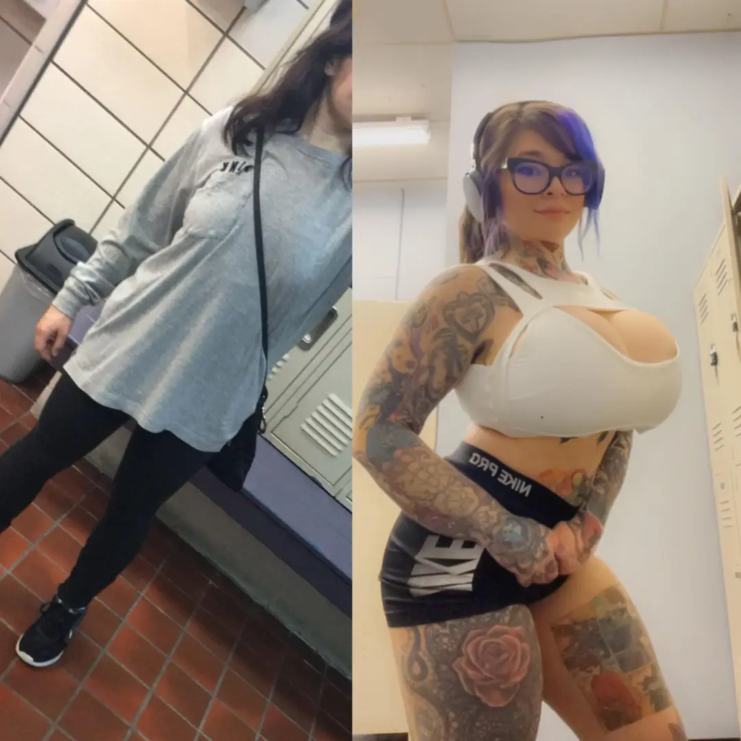 My Gym Transformation: Where the Fuckck Did These Tits Come From? You Tell Me!