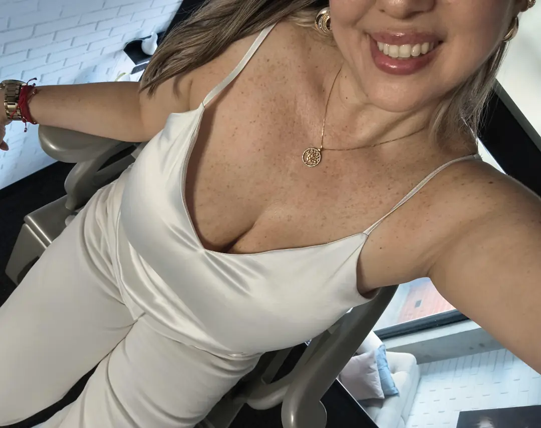 My Hot, Freckled Cleavage and Seductive Smile: Are You Strong Enough?