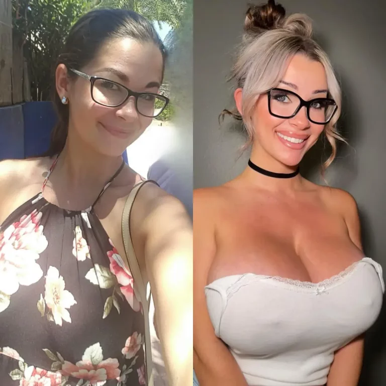 My Jaw-Dropping Bimbo Glowup: From Cute to Cum-Worthy Perfection, Same Glasses!