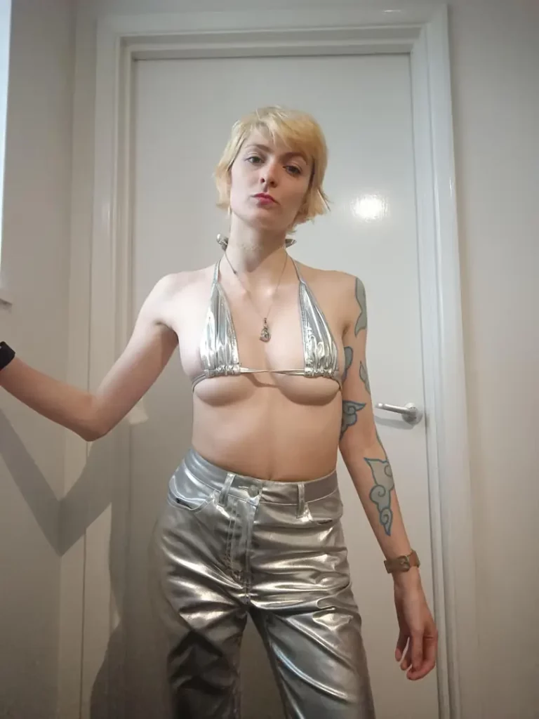 My Silver Rave Outfit: Feeling Like Your Filthy Sexy Space Lady