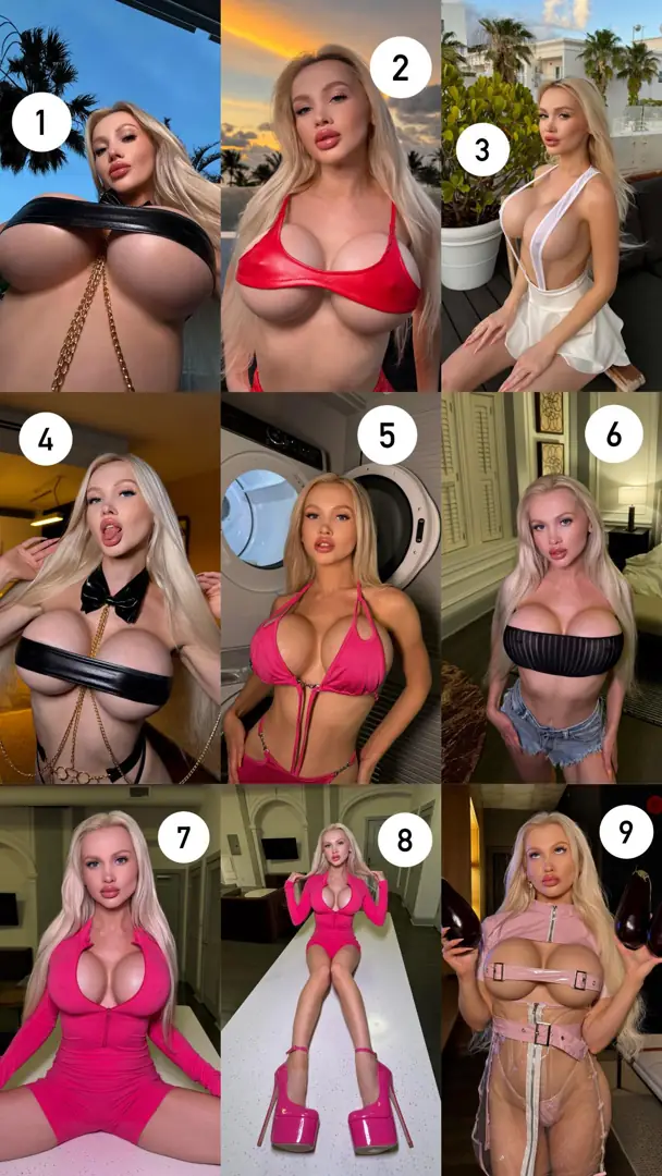 Pink or…? Which Outfit Screams Fuckable Bimbo the Loudest?