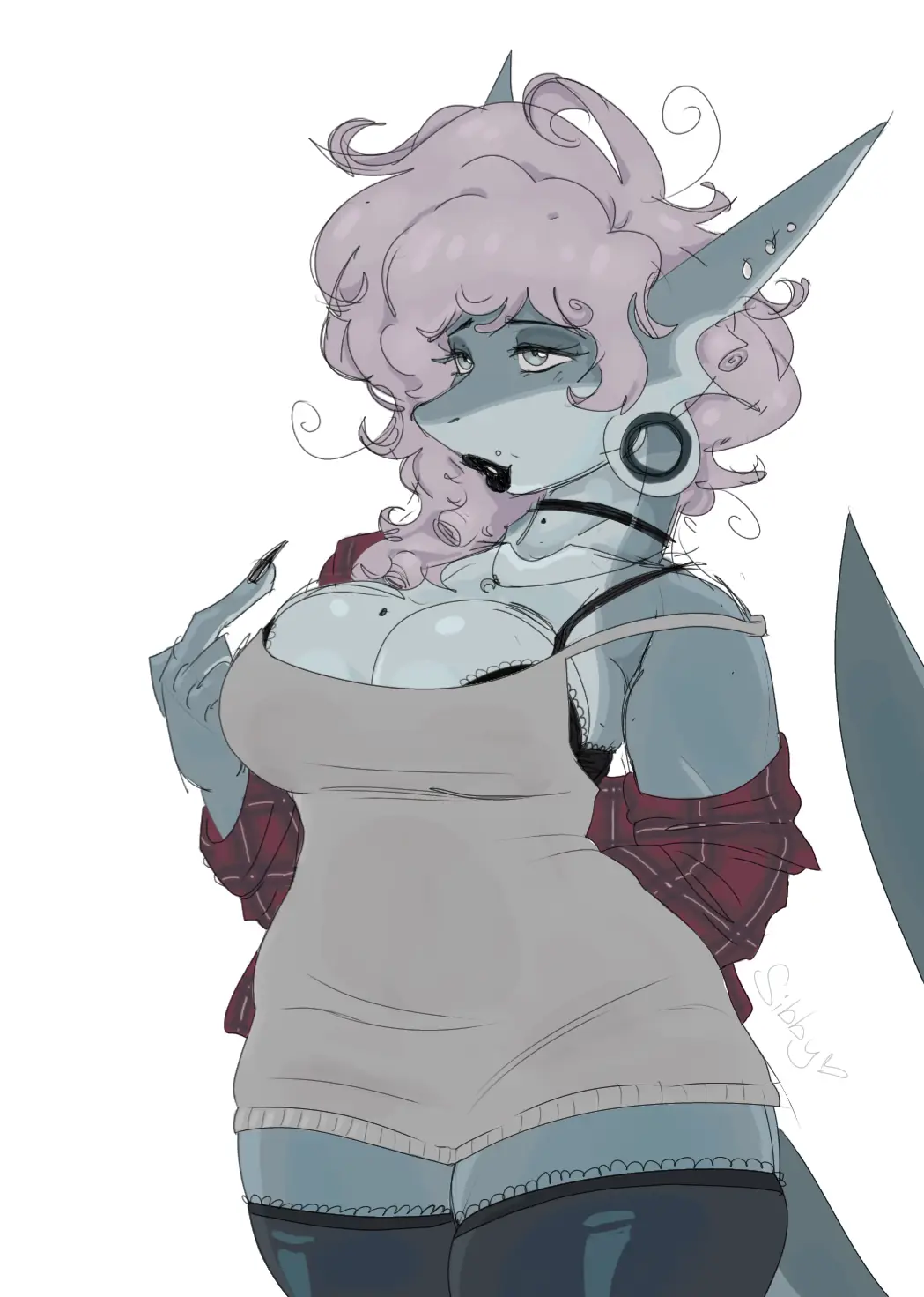 Sibby’s Naughty New Style: So Lovely You’ll Beg For More Of Her