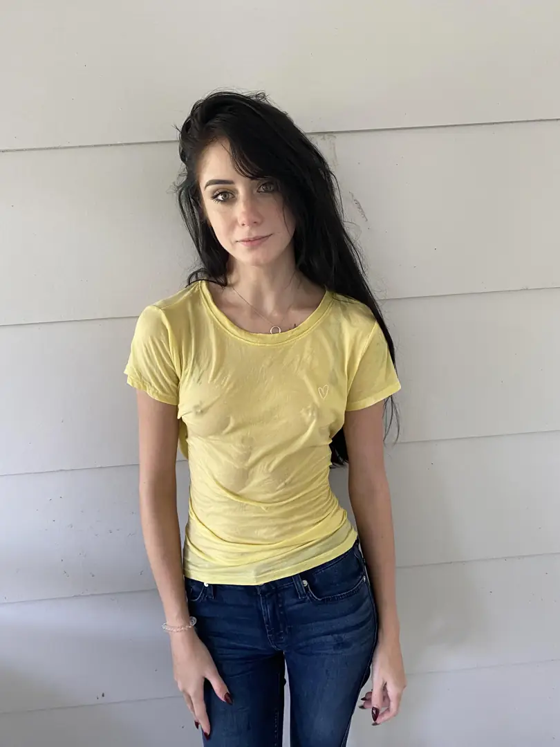 So Damn Hot: My Wet T-Shirt Clings To My Perfect Boobs & Body