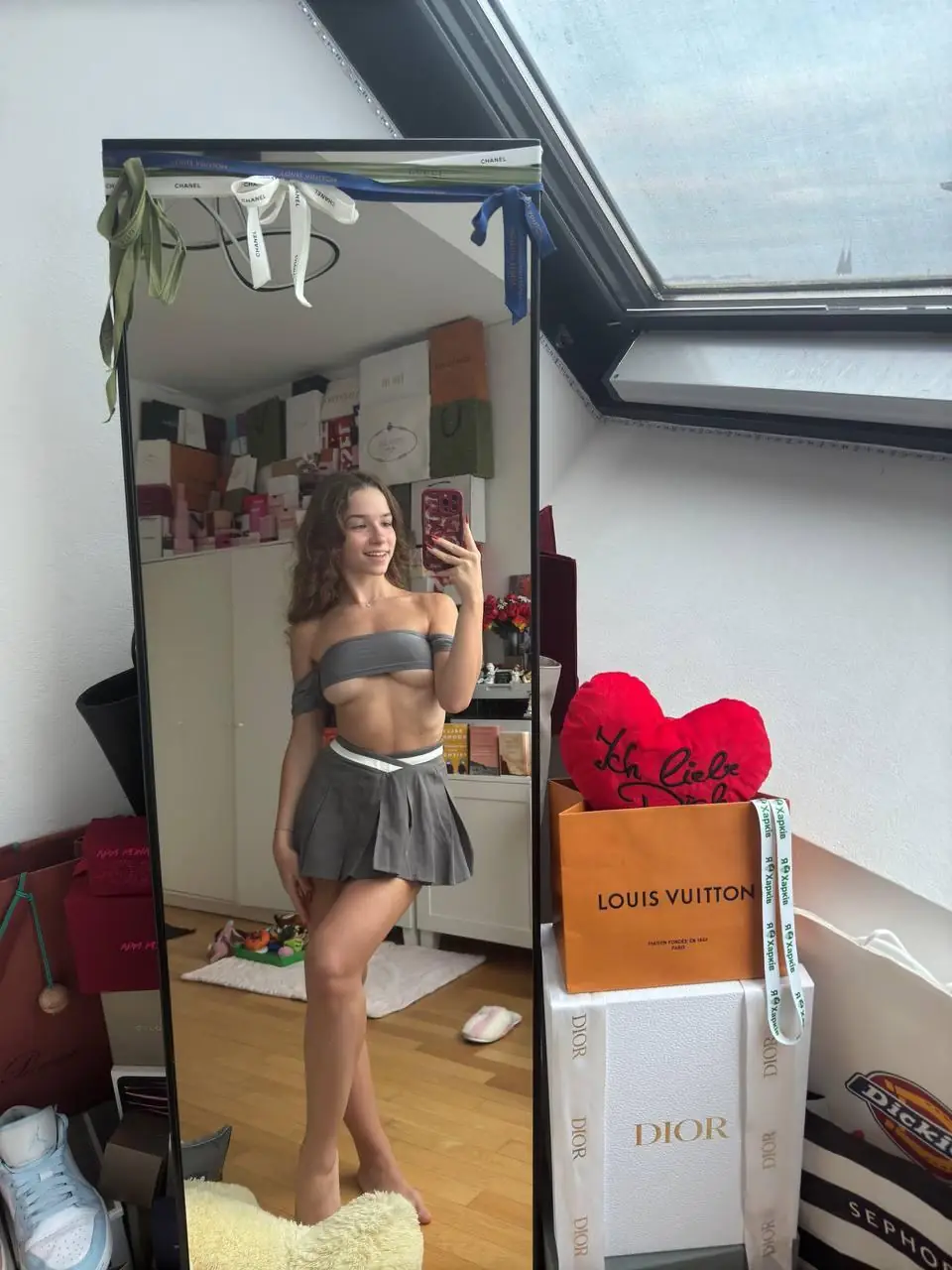 So Happy To Be Gorgeous For My First Post. Panties? Yes Or No.