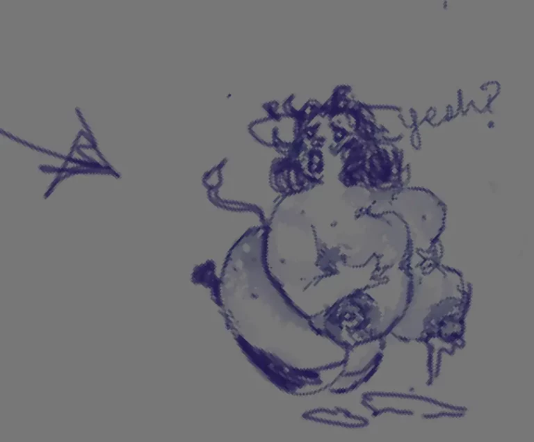 You wanted it *bigger*? My moomoo sketch is throbbing just for you.