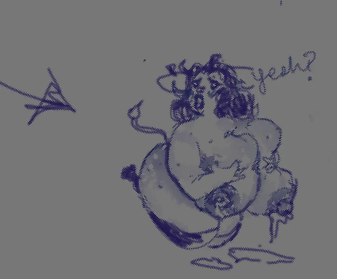 You wanted it *bigger*? My moomoo sketch is throbbing just for you.