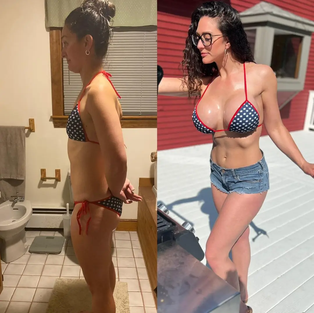 Zero to Hero! My 34A to 34H Bimbofication and Amazing Tits!